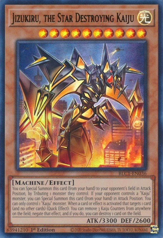 Jizukiru, the Star Destroying Kaiju (BLC1-EN036)  Ultra Rare