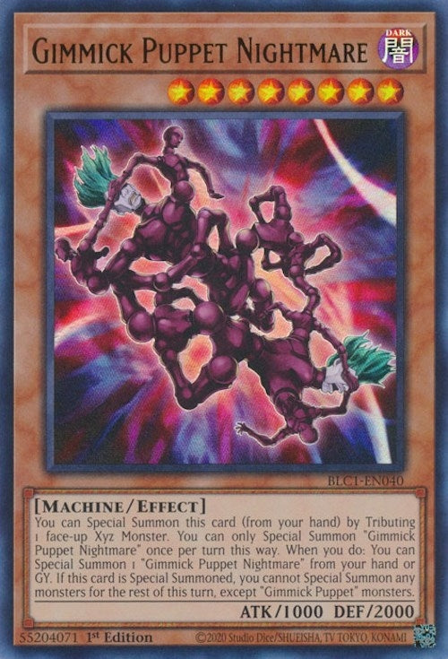 Gimmick Puppet Nightmare (BLC1-EN040)  Ultra Rare