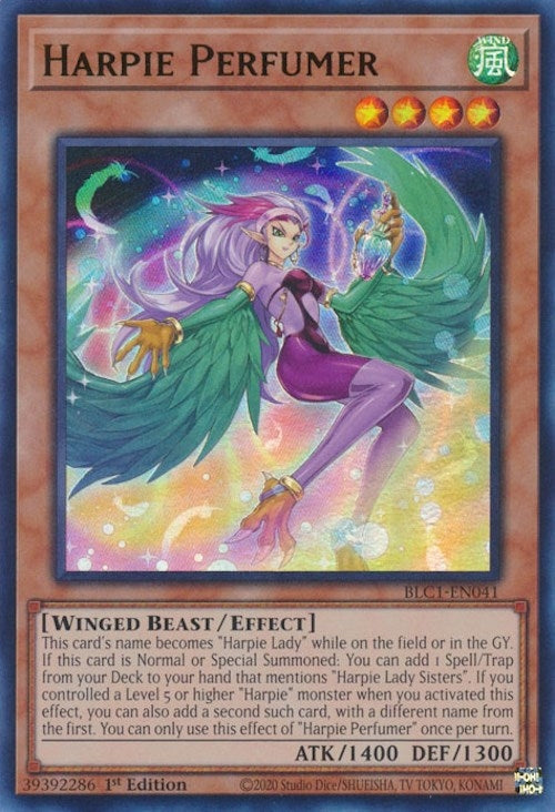 Harpie Perfumer (BLC1-EN041)  Ultra Rare