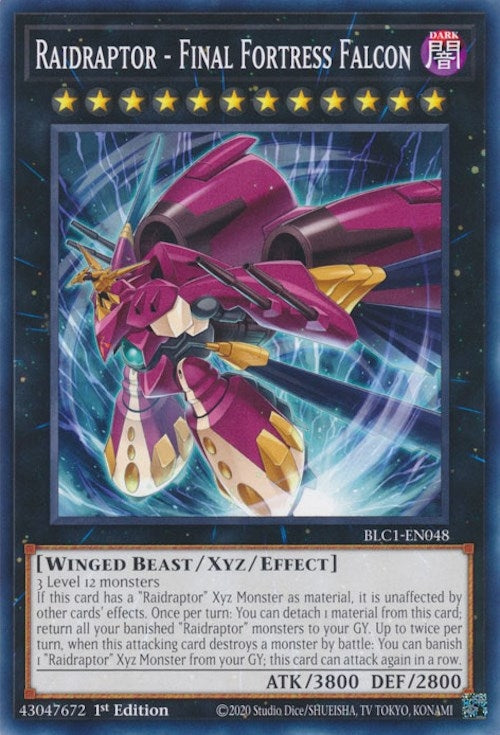 Raidraptor - Final Fortress Falcon (BLC1-EN048)  Common