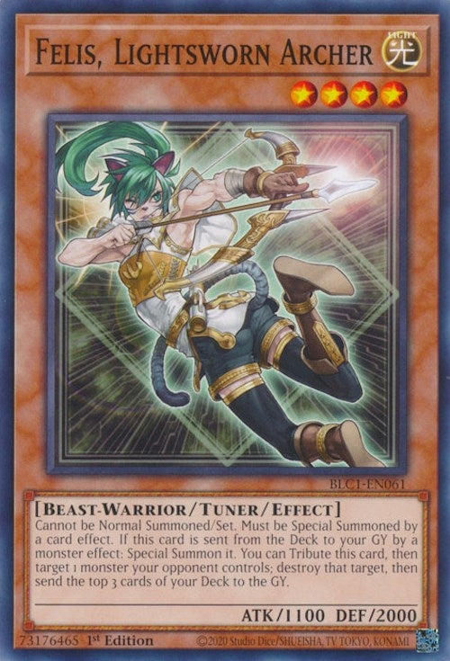 Felis, Lightsworn Archer (BLC1-EN061)  Common