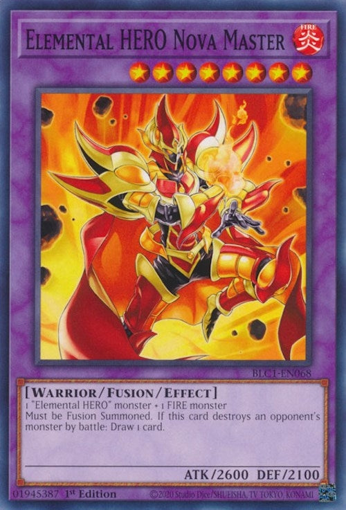 Elemental HERO Nova Master (BLC1-EN068)  Common