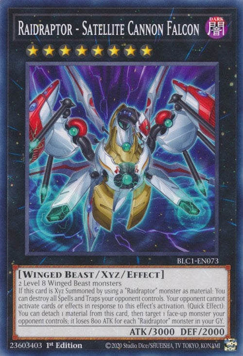 Raidraptor - Satellite Cannon Falcon (BLC1-EN073)  Common