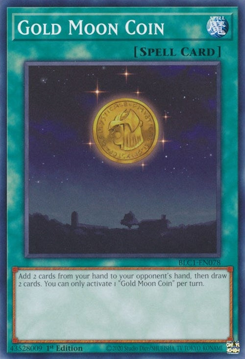 Gold Moon Coin (BLC1-EN078)  Common