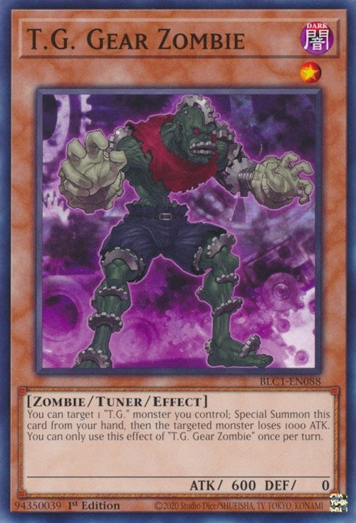T.G. Gear Zombie (BLC1-EN088)  Common