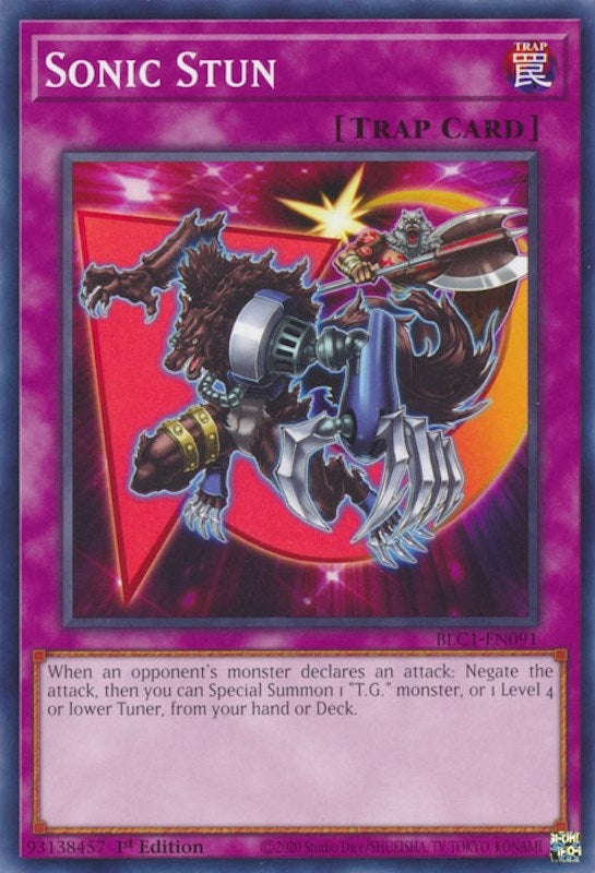 Sonic Stun (BLC1-EN091)  Common