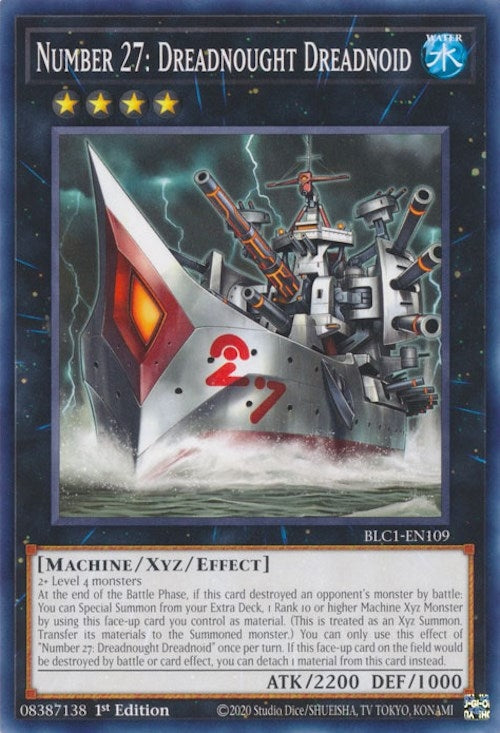 Number 27: Dreadnought Dreadnoid (BLC1-EN109)  Common