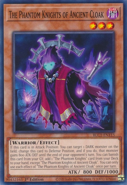 The Phantom Knights of Ancient Cloak (BLC1-EN115)  Common
