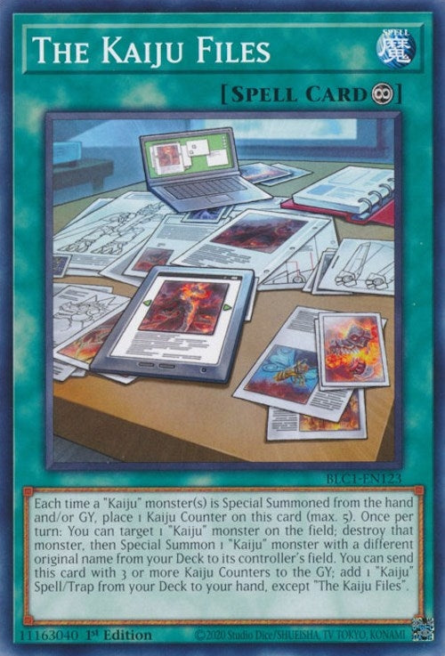 The Kaiju Files (BLC1-EN123)  Common