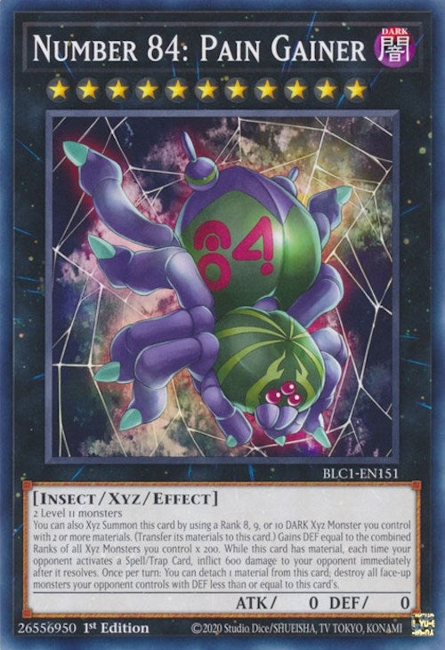 Number 84: Pain Gainer (BLC1-EN151)  Common