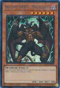 Destiny HERO - Malicious (Silver) (BLC1-EN030)  Ultra Rare