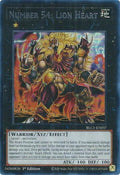 Number 54: Lion Heart (Silver) (BLC1-EN037)  Ultra Rare