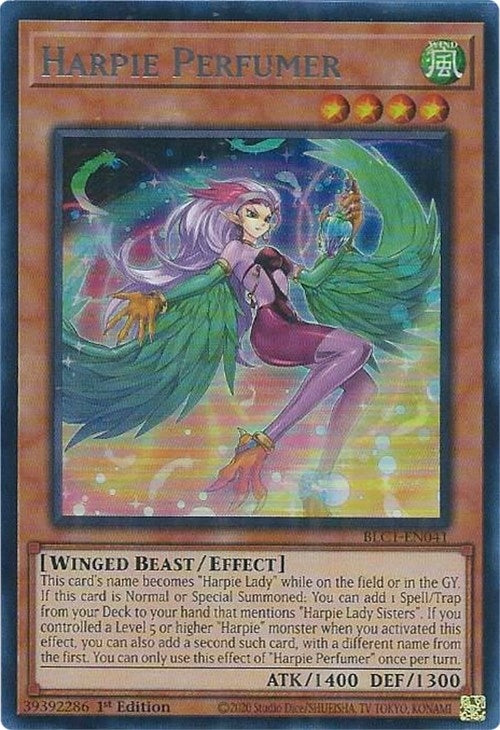 Harpie Perfumer (Silver) (BLC1-EN041)  Ultra Rare
