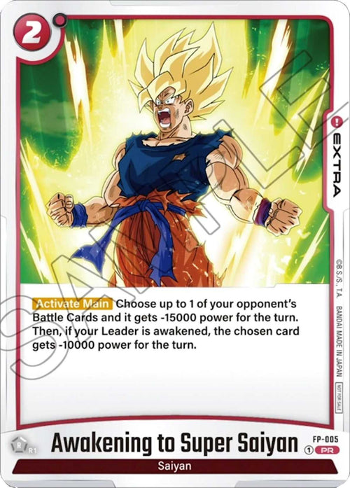 (FP-005) Awakening to Super Saiyan - Promo