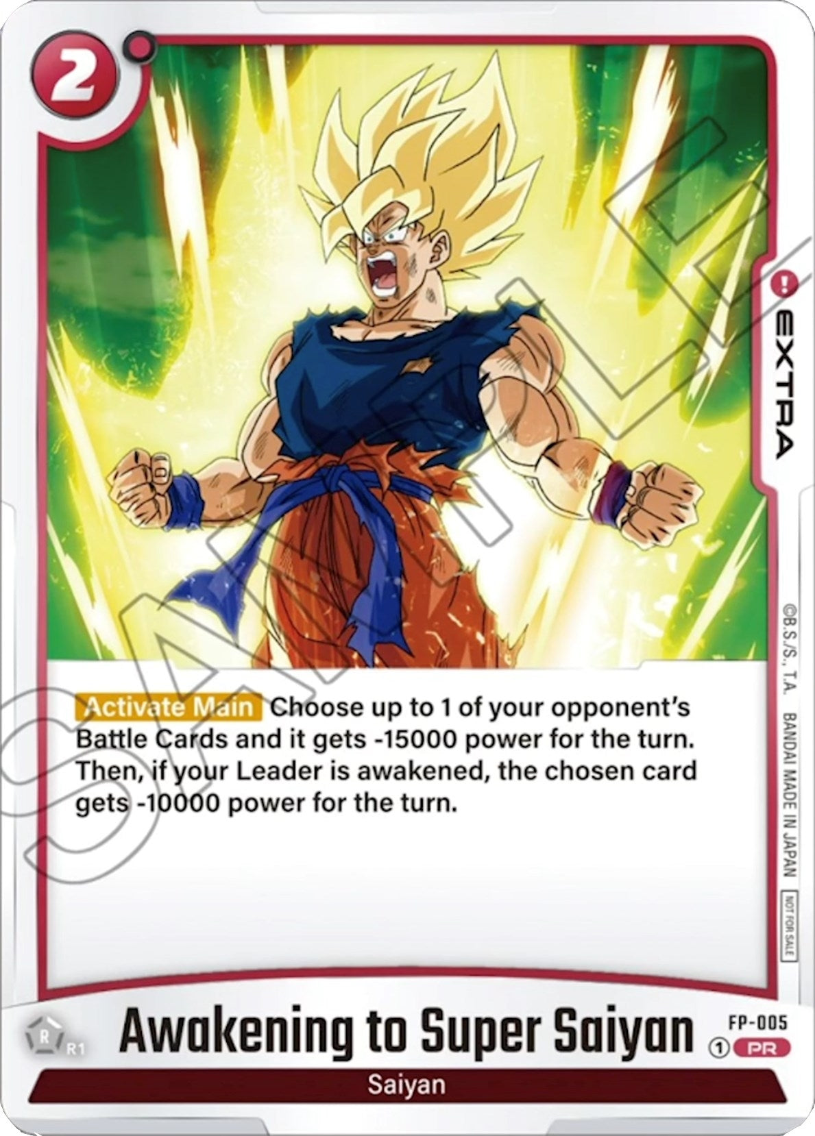 (FP-005) Awakening to Super Saiyan - Promo