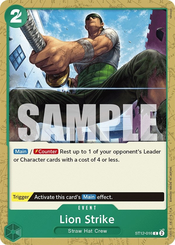 (ST12-016) Lion Strike - Common