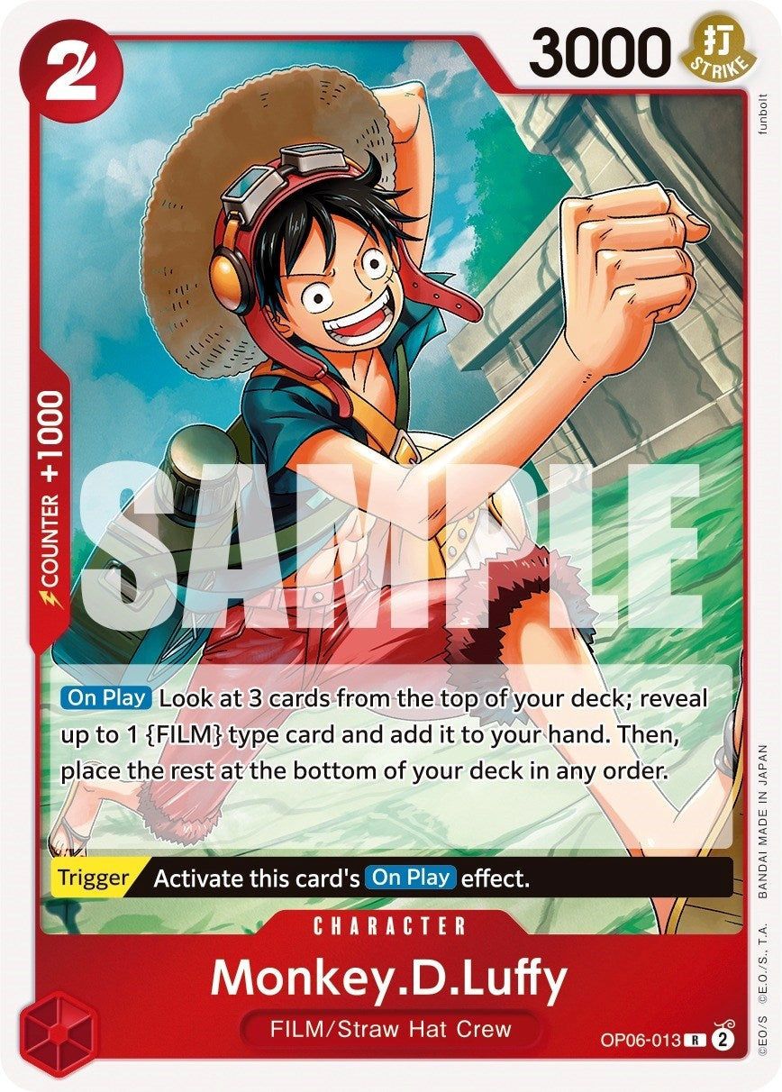 (OP06-013) Monkey.D.Luffy - Rare