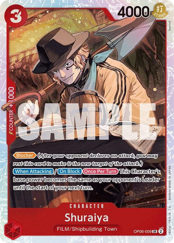 (OP06-009) Shuraiya - Super Rare