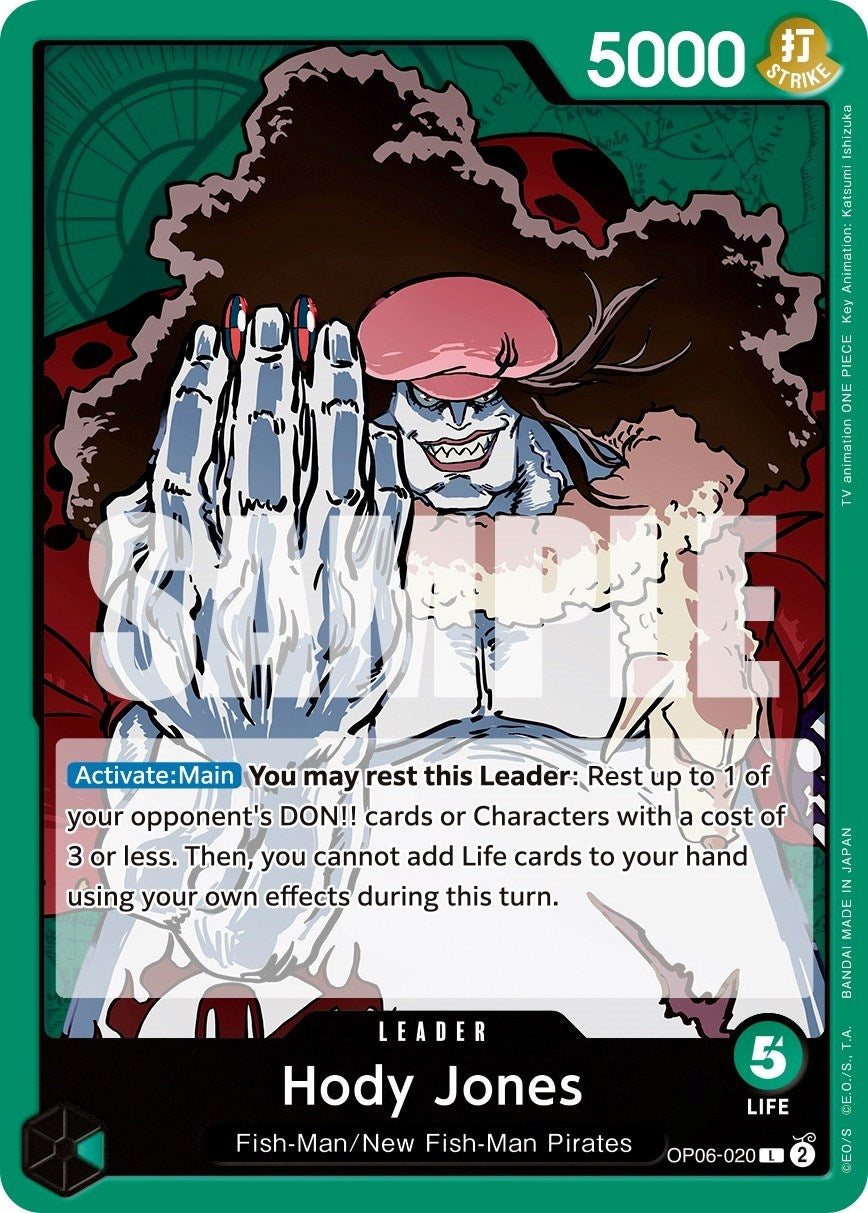 (OP06-020) Hody Jones - Leader