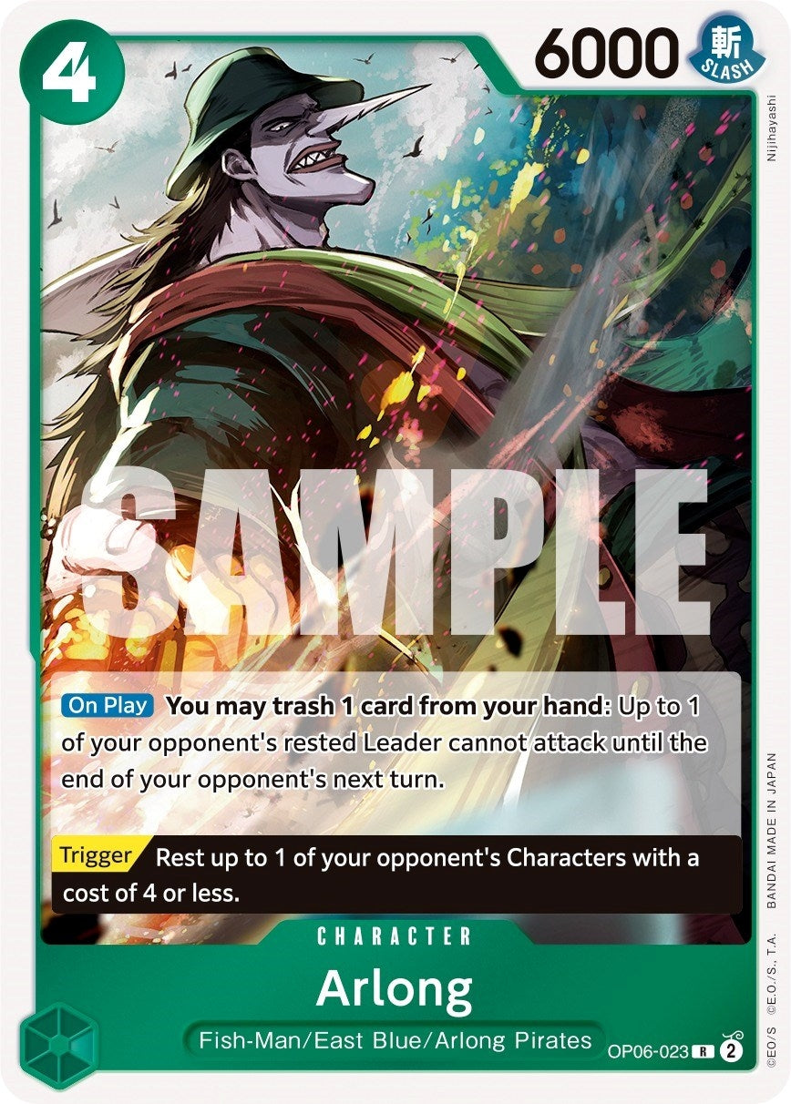 (OP06-023) Arlong - Rare
