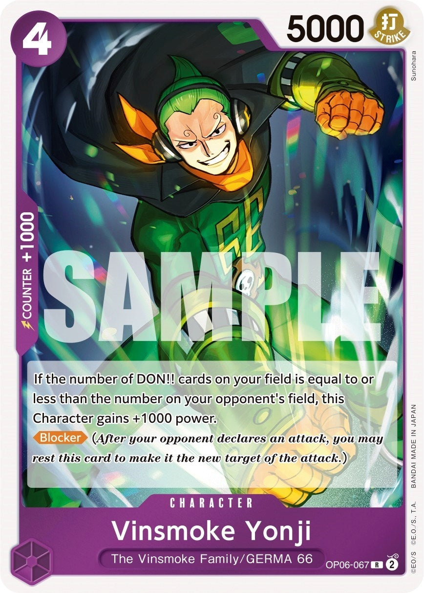 (OP06-067) Vinsmoke Yonji - Rare