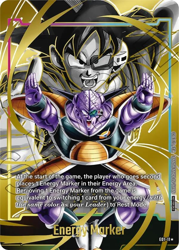 (E01-11) Energy Marker - Ginyu (Gold)