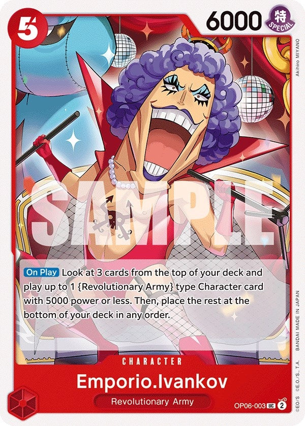 (OP06-003) Emporio.Ivankov - Uncommon