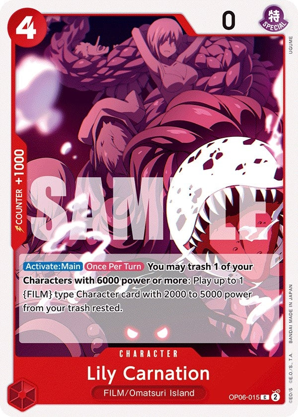 (OP06-015) Lily Carnation - Common