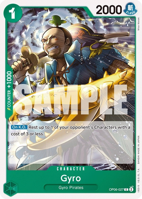 (OP06-027) Gyro - Common