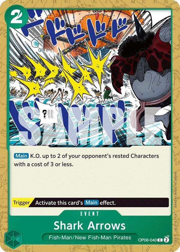 (OP06-040) Shark Arrows - Common