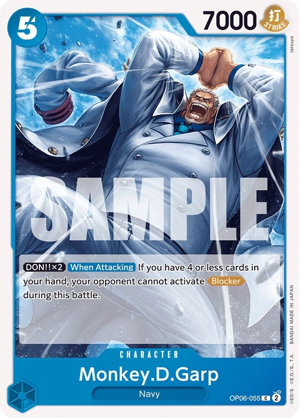 (OP06-055) Monkey.D.Garp - Common