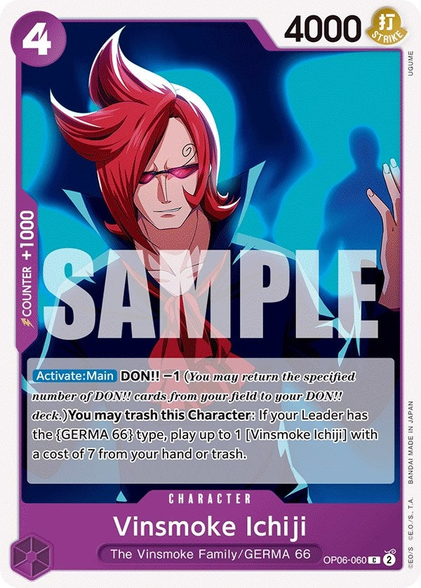 (OP06-060) Vinsmoke Ichiji - Common