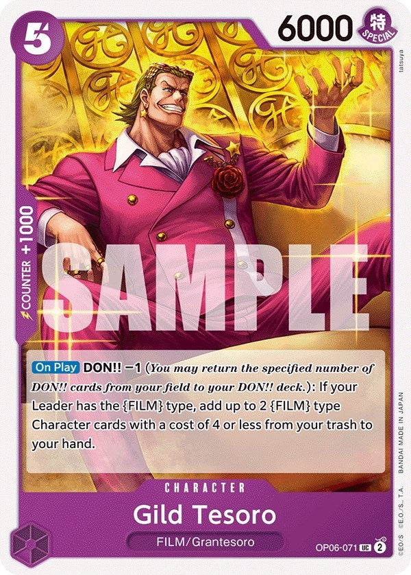 (OP06-071) Gild Tesoro - Uncommon