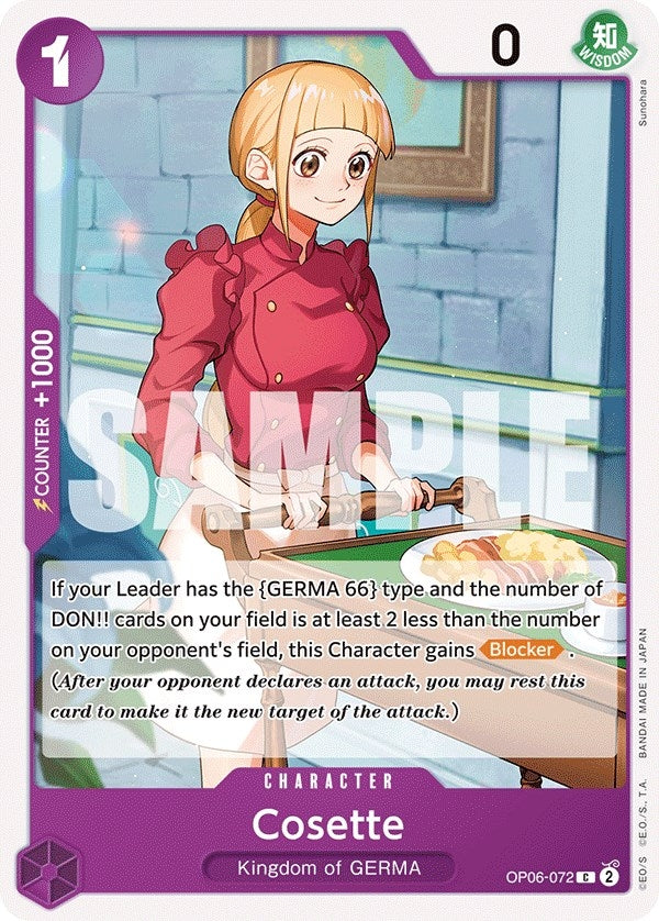 (OP06-072) Cosette - Common