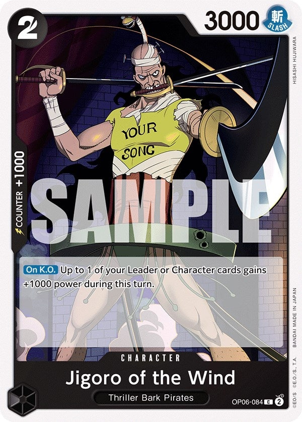 (OP06-084) Jigoro of the Wind - Common
