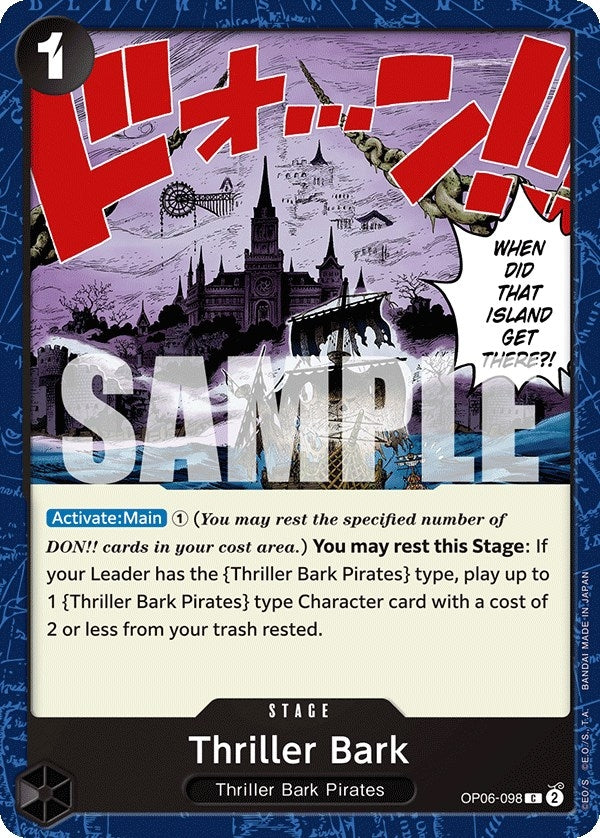 (OP06-098) Thriller Bark - Common