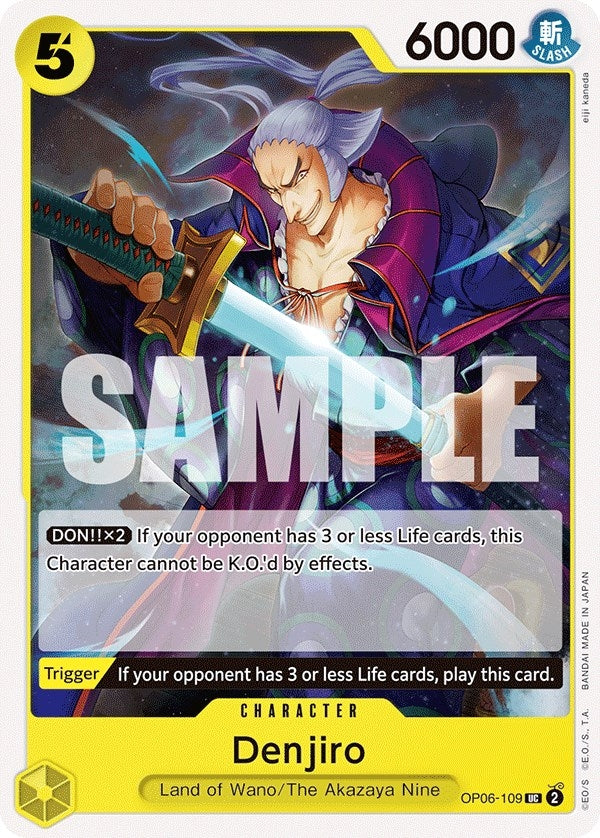 (OP06-109) Denjiro - Uncommon