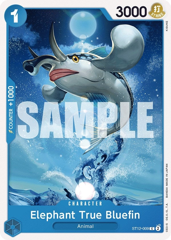 (ST12-009) Elephant True Bluefin - Common