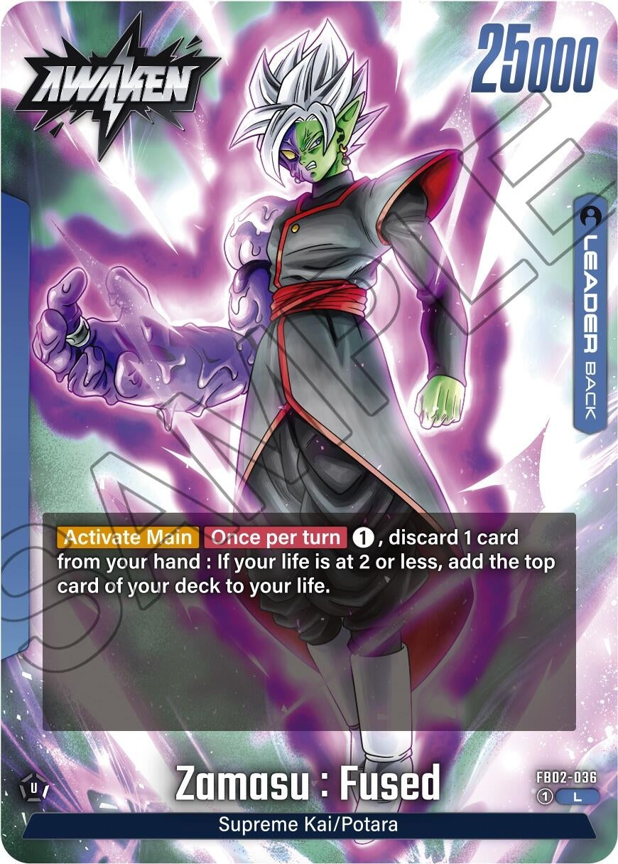 (FB02-036) Zamasu : Fused - Leader