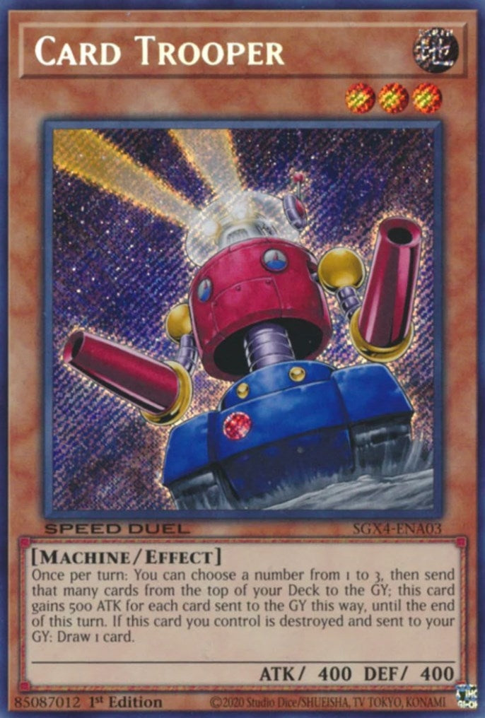 Card Trooper  (SGX4-ENA03)  Secret Rare