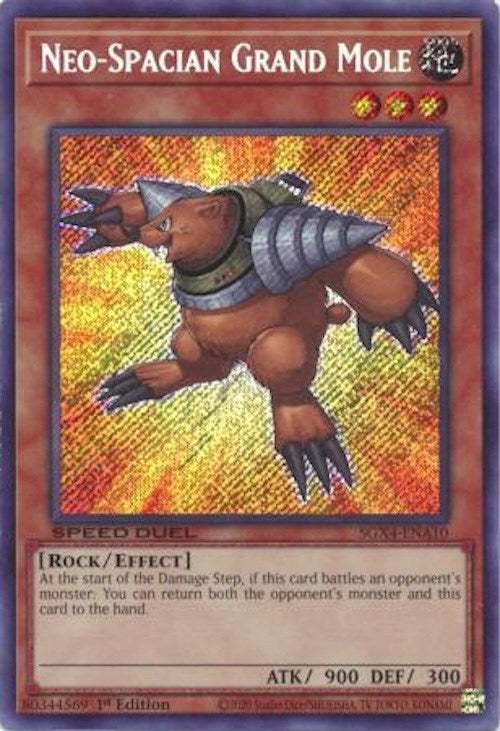 Neo-Spacian Grand Mole (SGX4-ENA10) Secret Rare