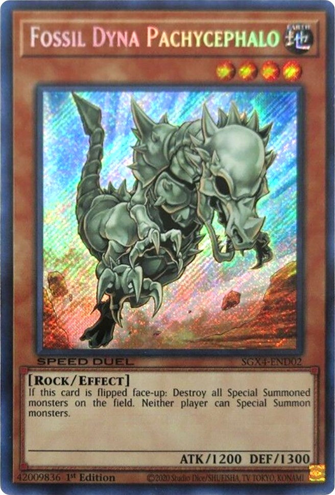Fossil Dyna Pachycephalo  (SGX4-END02)  Secret Rare