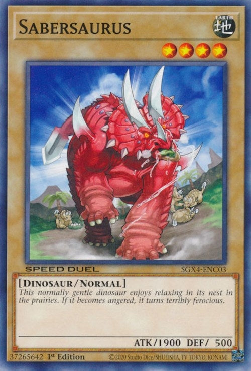 Sabersaurus (SGX4-ENC03)  Common