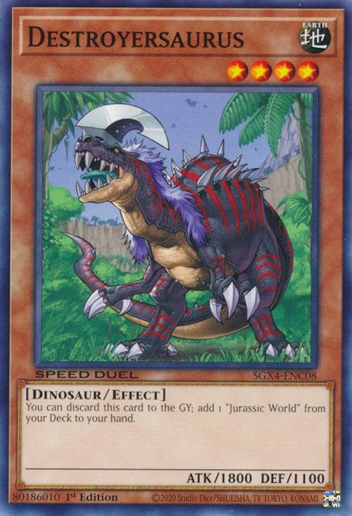 Destroyersaurus (SGX4-ENC08)  Common