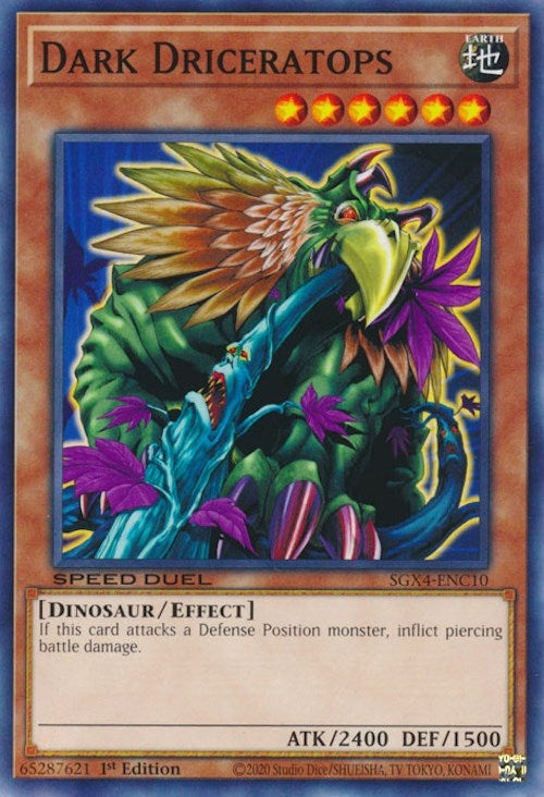 Dark Driceratops (SGX4-ENC10)  Common
