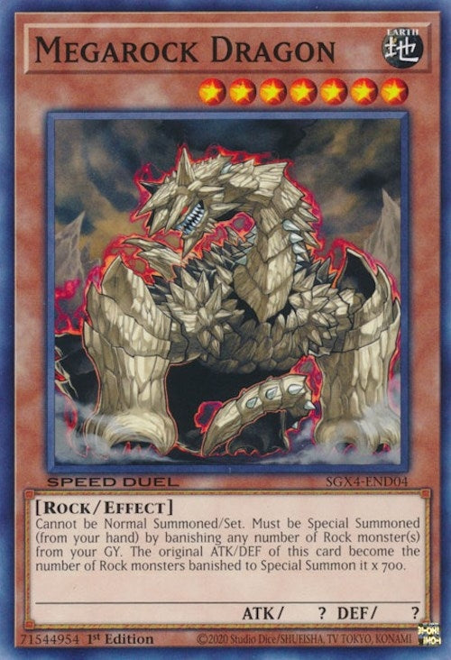 Megarock Dragon (SGX4-END04)  Common