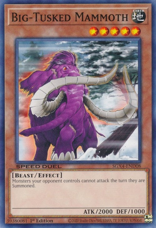 Big-Tusked Mammoth (SGX4-END08)  Common