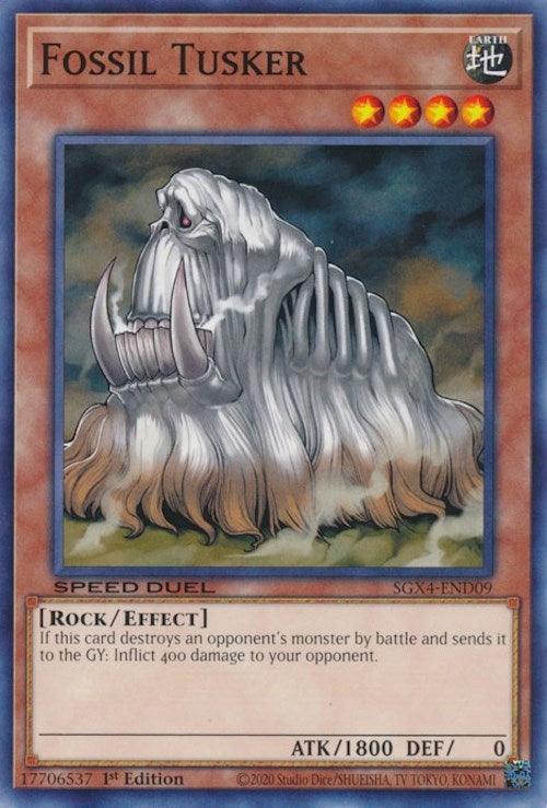 Fossil Tusker (SGX4-END09)  Common