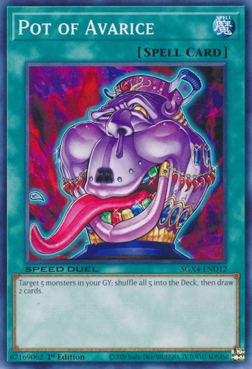 Pot of Avarice (SGX4-END12)  Common