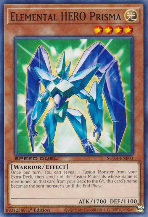 Elemental HERO Prisma (SGX4-ENE03)  Common